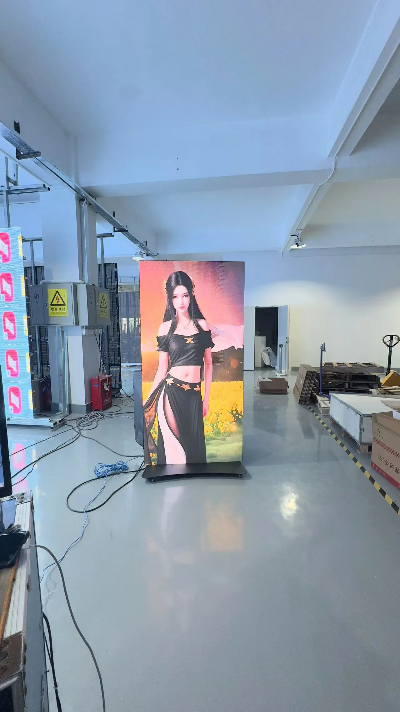 TOPSTAR indoor LED application source material used as project reference imagery